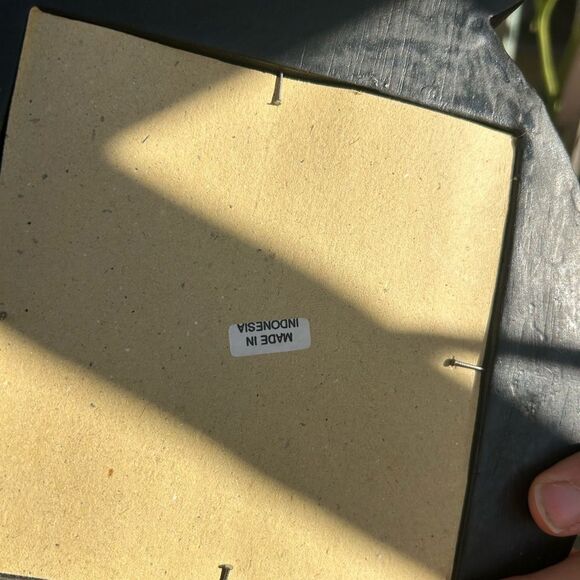 Whimsical Black and Gold Cat Mirror Indonesia - Picture 14 of 15